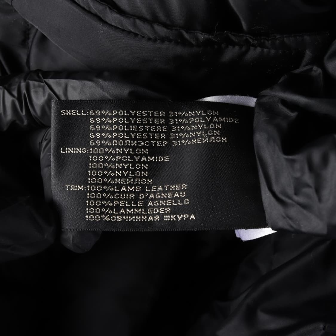 랄프로렌 여성 퍼 후드 덕다운 패딩 점퍼 블랙 M 상품이미지6