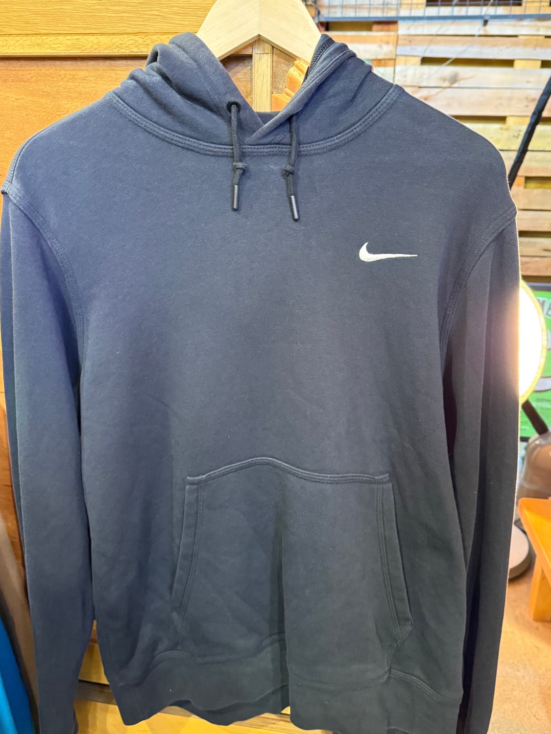 나이키 블랙 후드티 상품이미지1