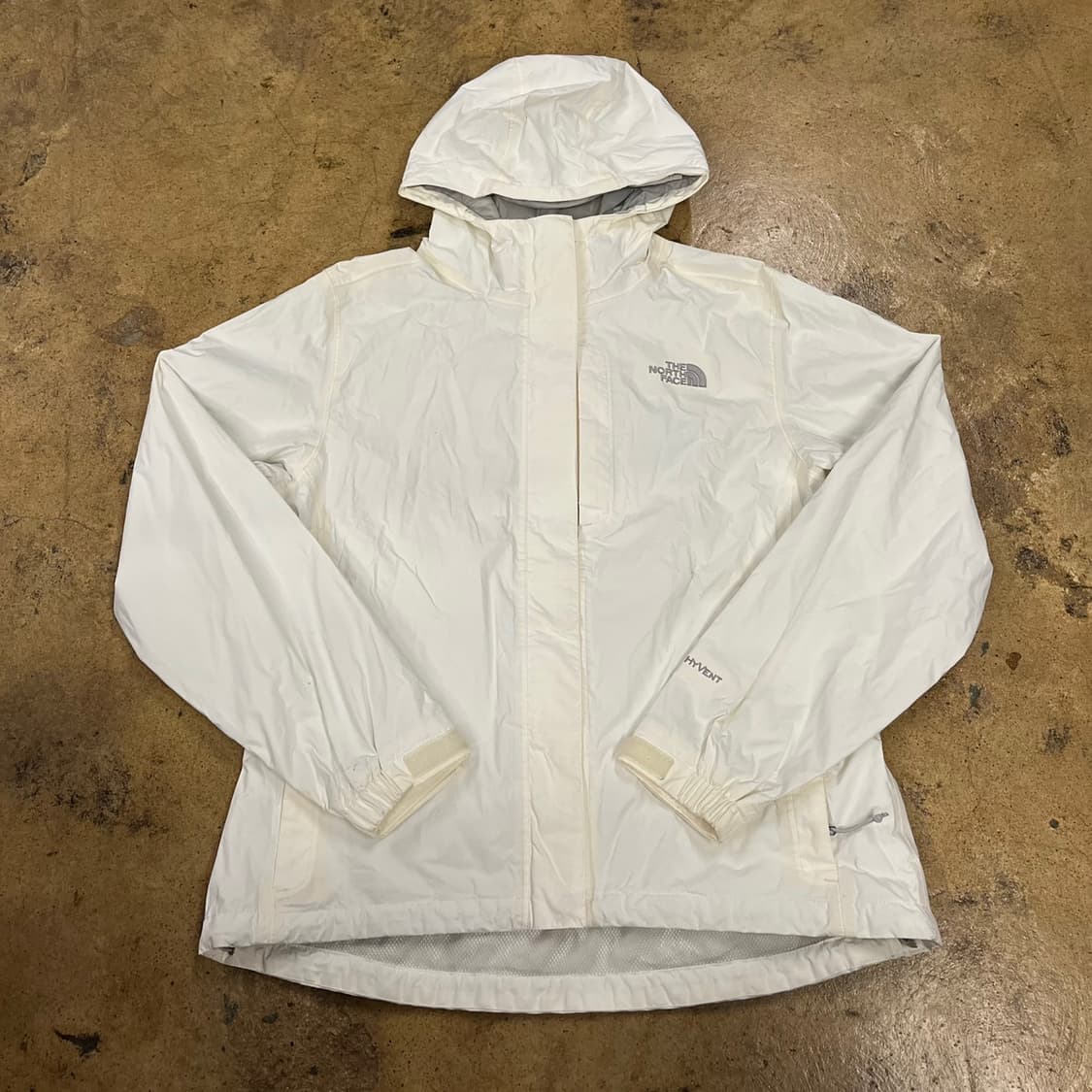 [정품/M] 노스페이스 화이트 바람막이 HYVENT b14 상품이미지2