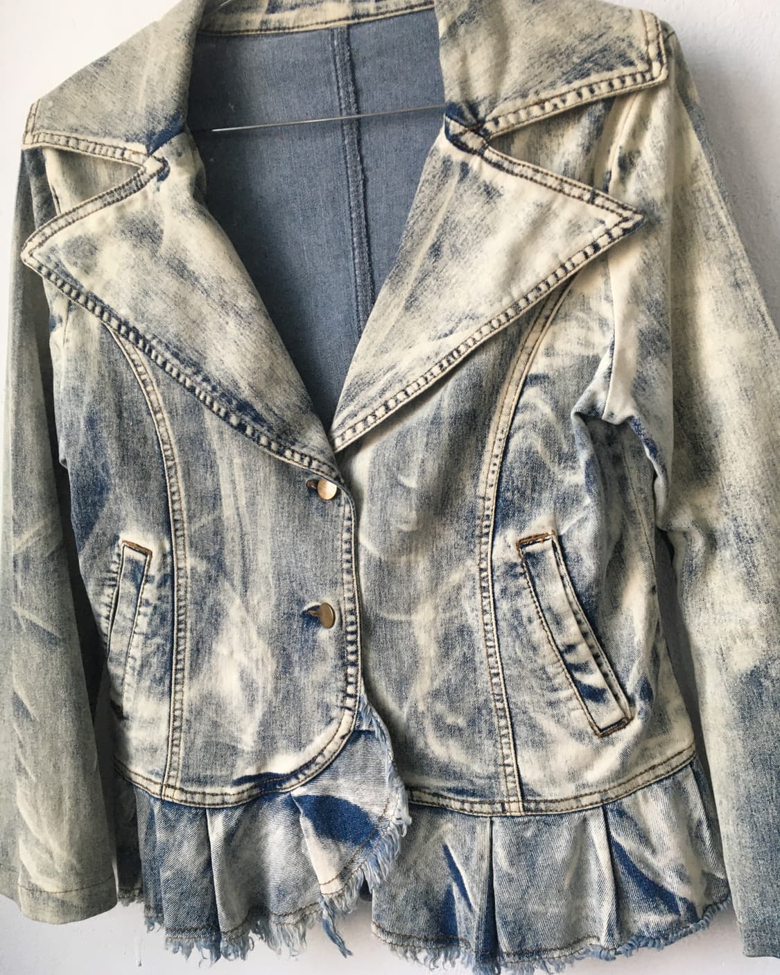 Dyed denim jacket 상품이미지3