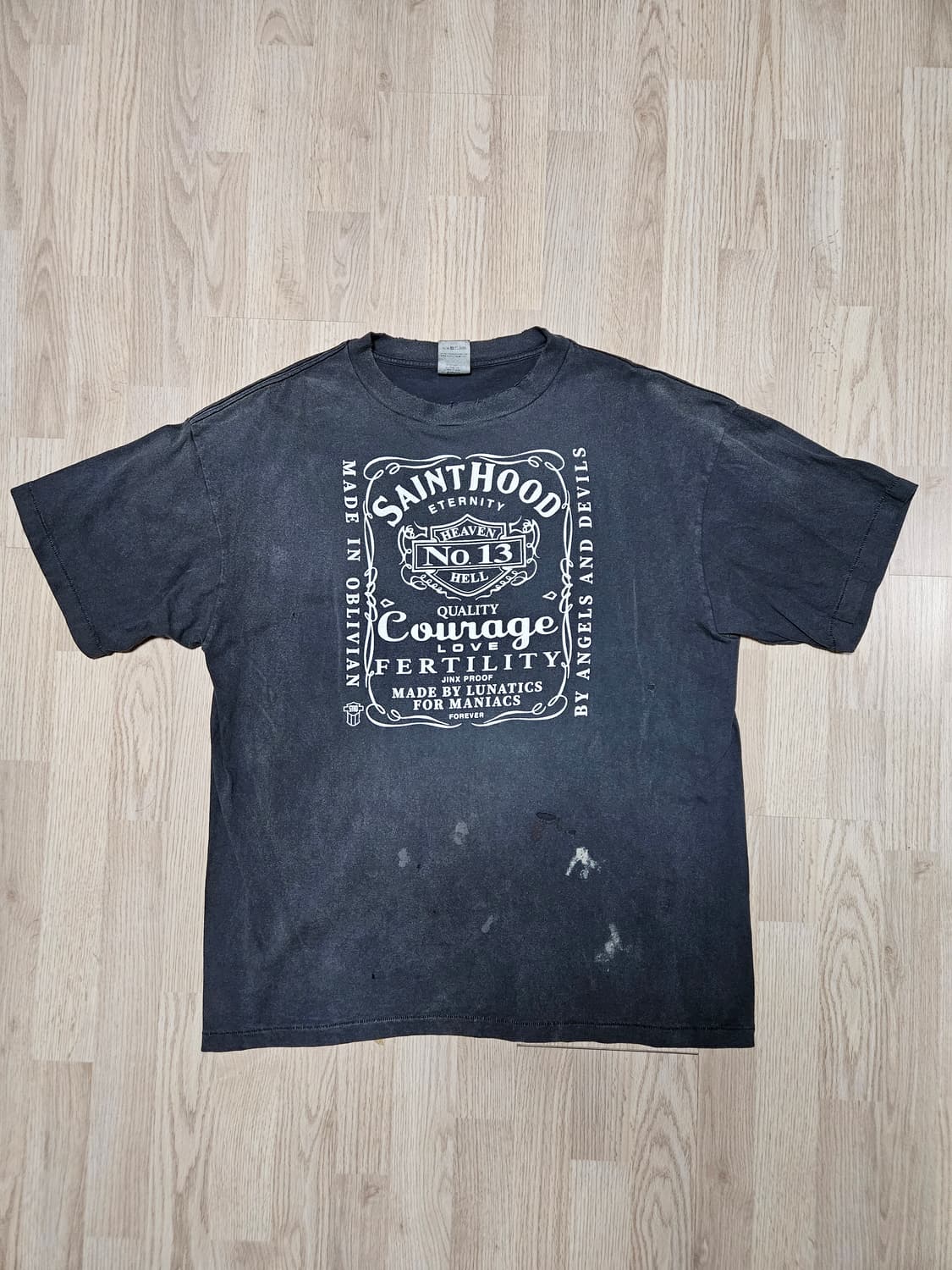 세인트미카엘 x 네이버후드 티셔츠 상품이미지1