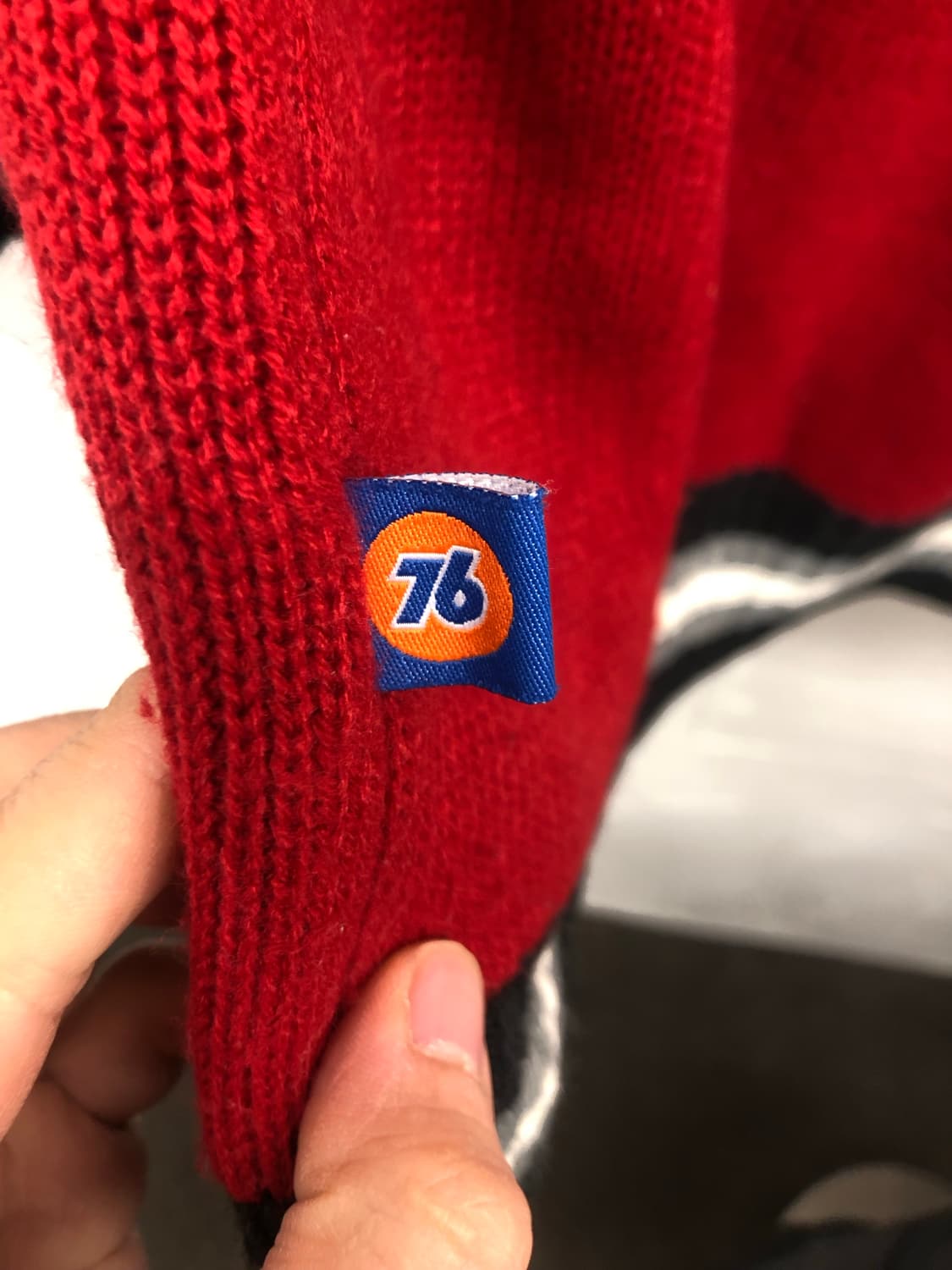 76Lubricants 레이싱 니트 후드 집업 상품이미지5