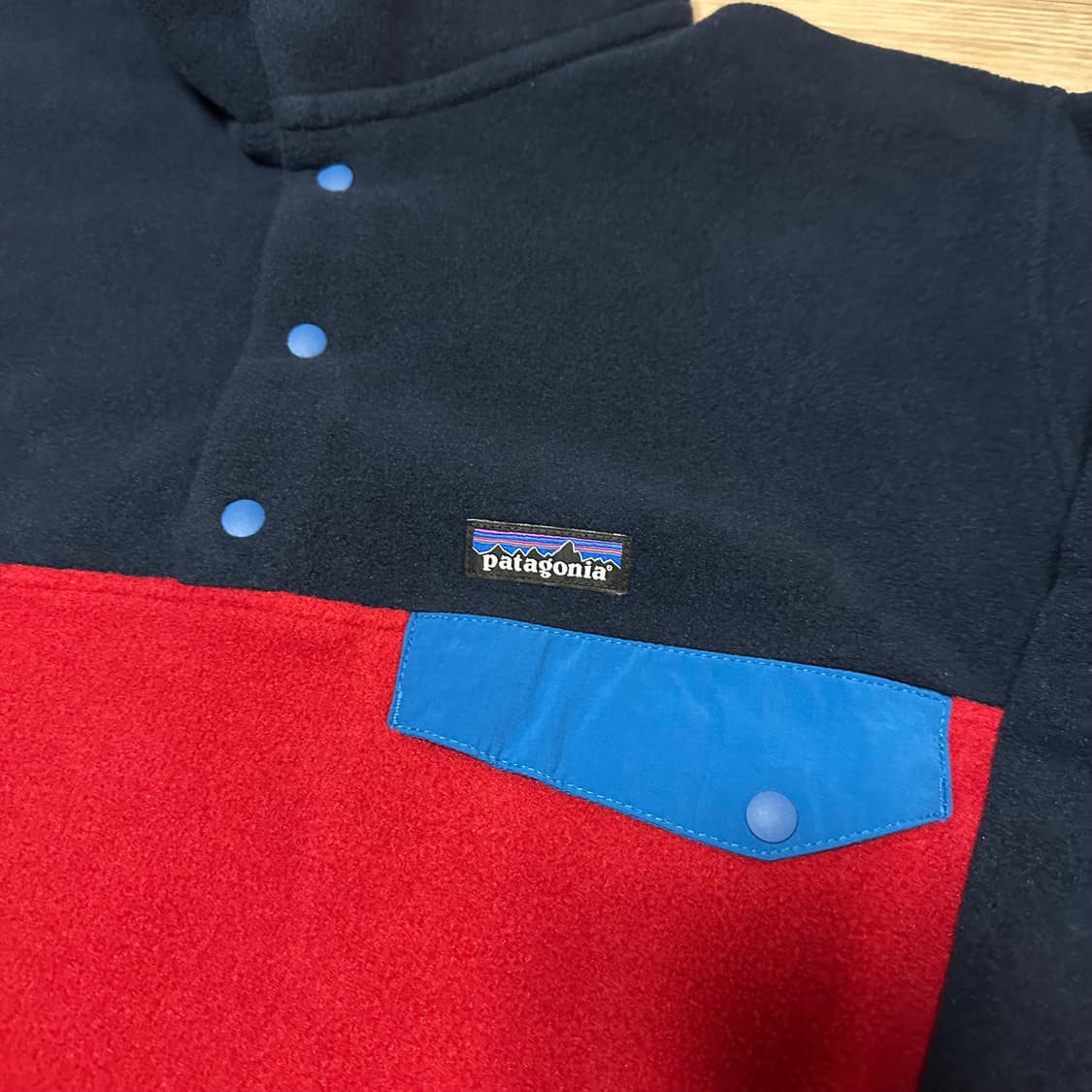 파타고니아 신칠라 스냅-T 플리스 2016 라즈펜 레드 M 상품이미지2
