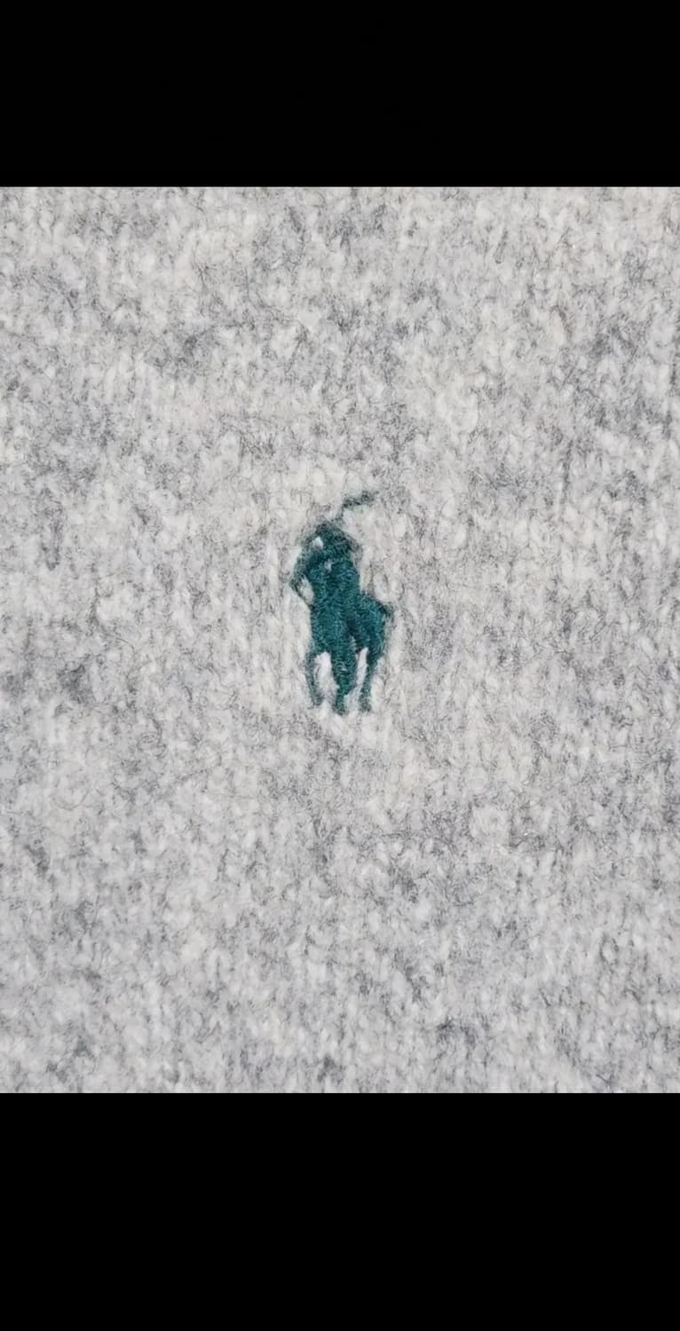 (M) 랄프로렌 폴로 니트 그레이 램스울 스웨터 캐주얼  상품이미지4