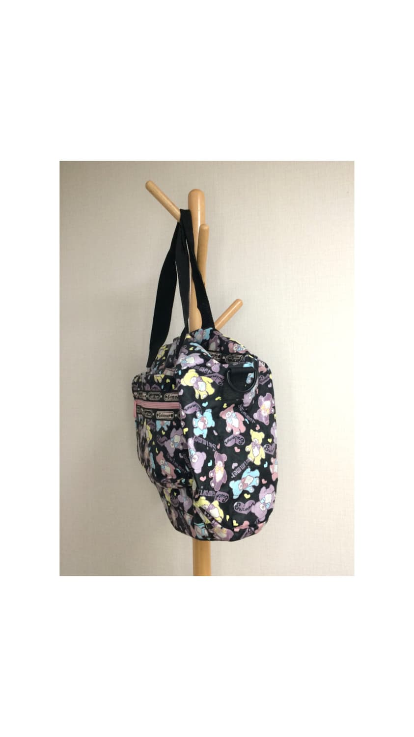 swimmer 스위머 곰돌이 프린팅 보스턴백 상품이미지3