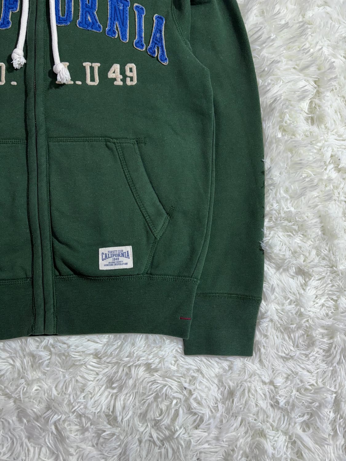 후아유 켈리포니아 빅로고 후드집업  상품이미지5