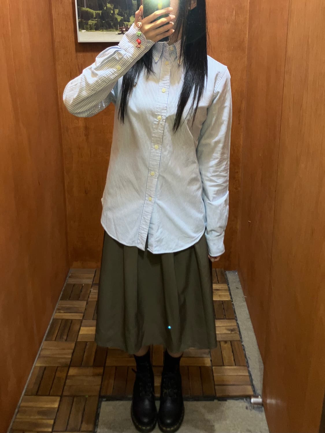 (S) POLO 폴로 랄프로렌 스트라이프 셔츠 커스텀핏 상품이미지3