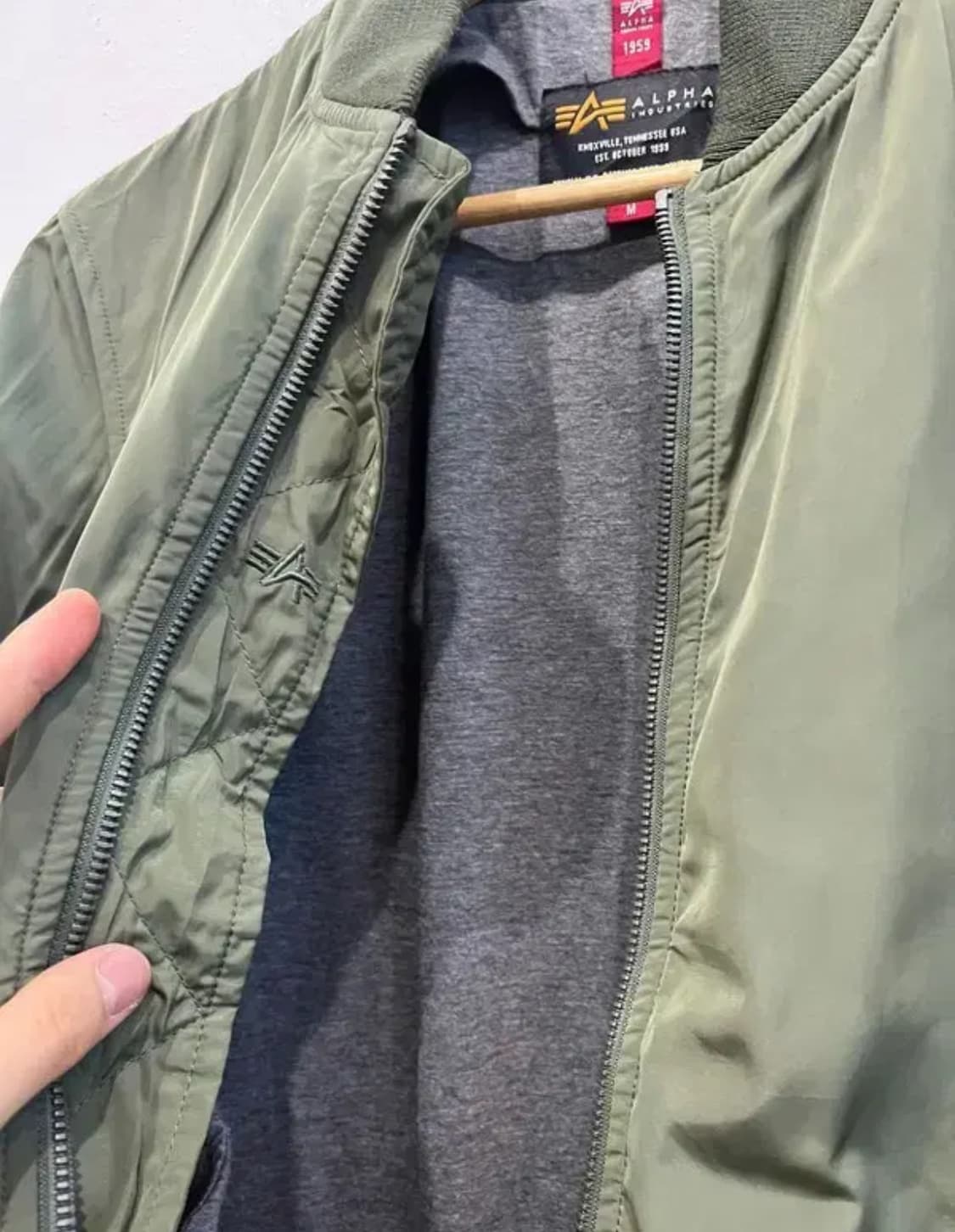 알파인더스트리 ma-1 플라이자켓 상품이미지3