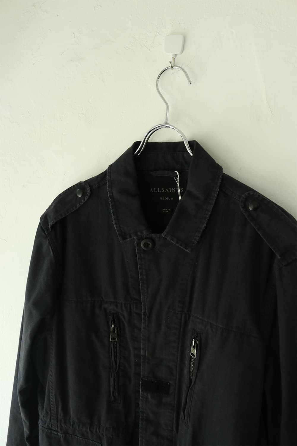 올세인츠 블랙 유틸리티 자켓 상품이미지4