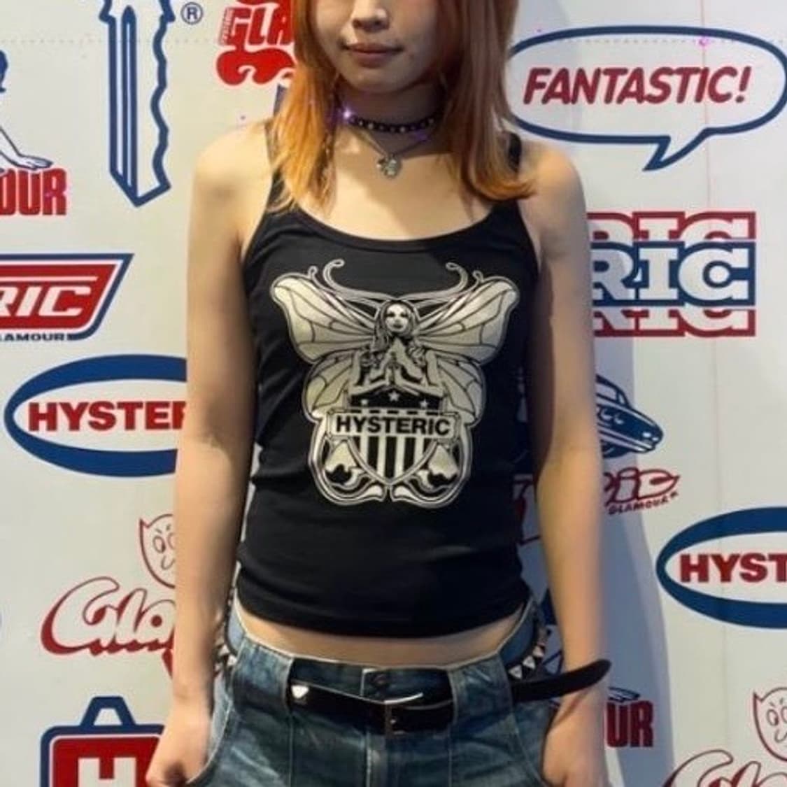 [2컬러/미개봉새상품] 히스테릭글래머 치비 나시 슬리브리스 티셔츠 상품이미지2