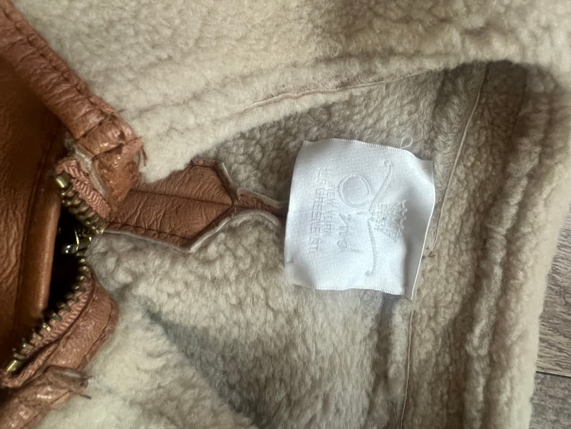 오즈세컨 무스탕 자켓 상품이미지5