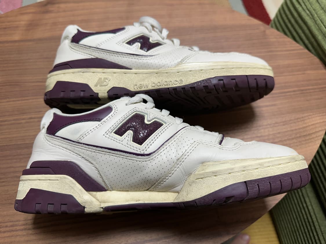 에임 레온 도르 뉴발란스 550 퍼플 사이즈 270 / US9 상품이미지3
