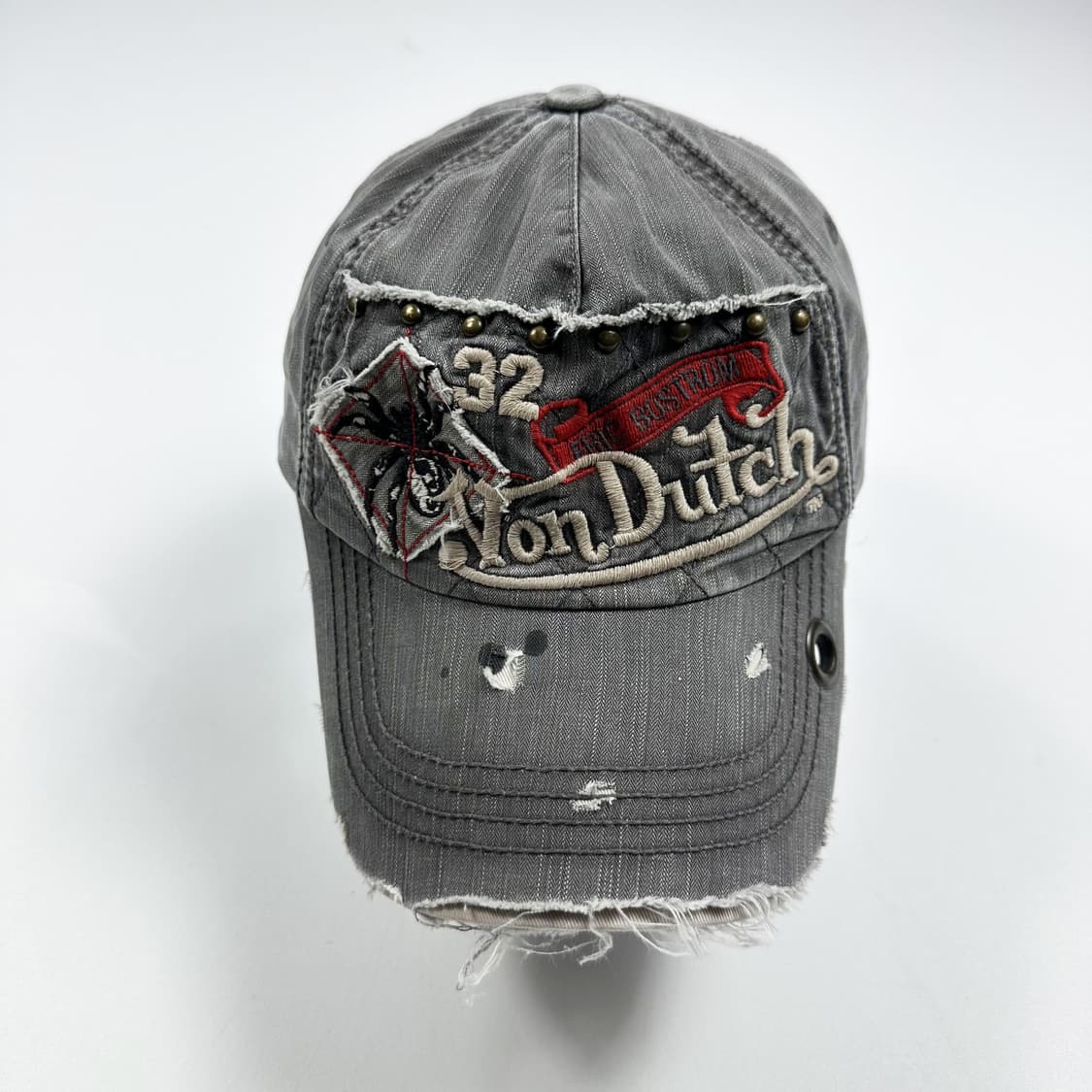 본더치 y2k 흑청 데님볼캡 상품이미지2