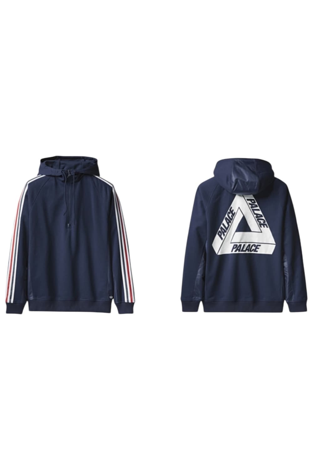 팔라스 X 아디다스 16FW 테리 반집업 후드티 XL 상품이미지3