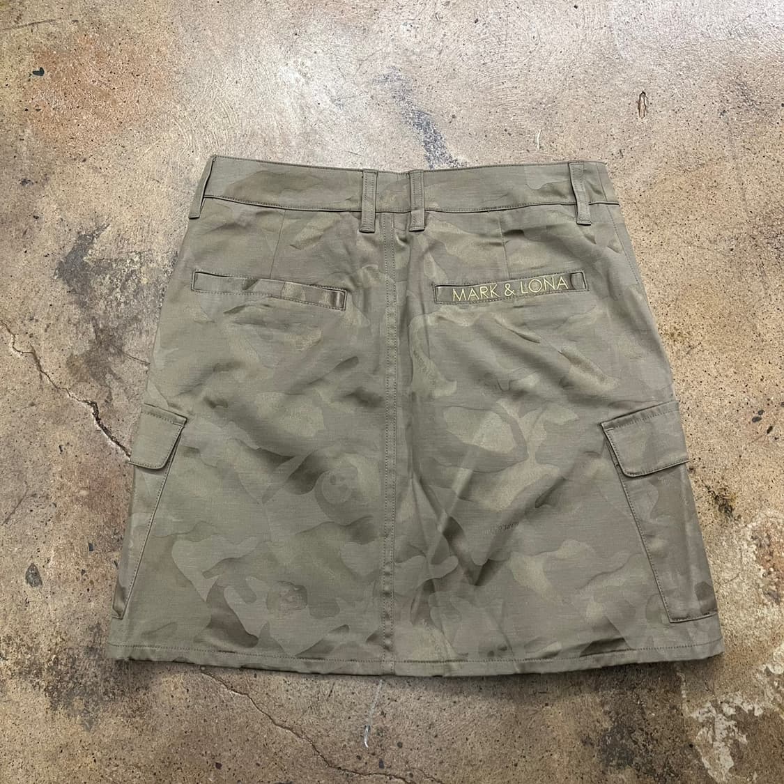 [정품/M] 마크앤로나 카모플라주 패턴 카고 미니스커트 b17 상품이미지3