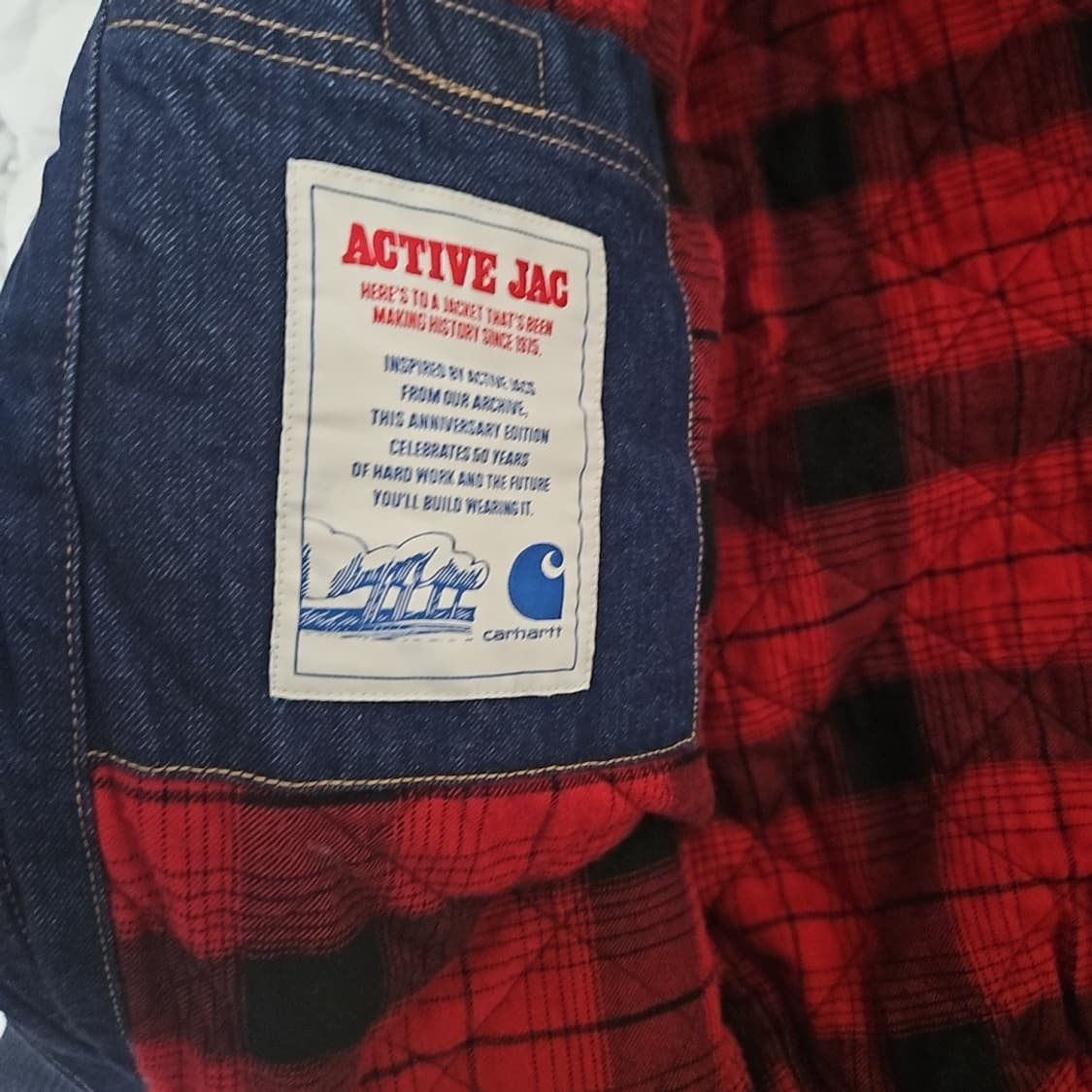 칼하트 50주년 데님 액티브 xl 상품이미지4