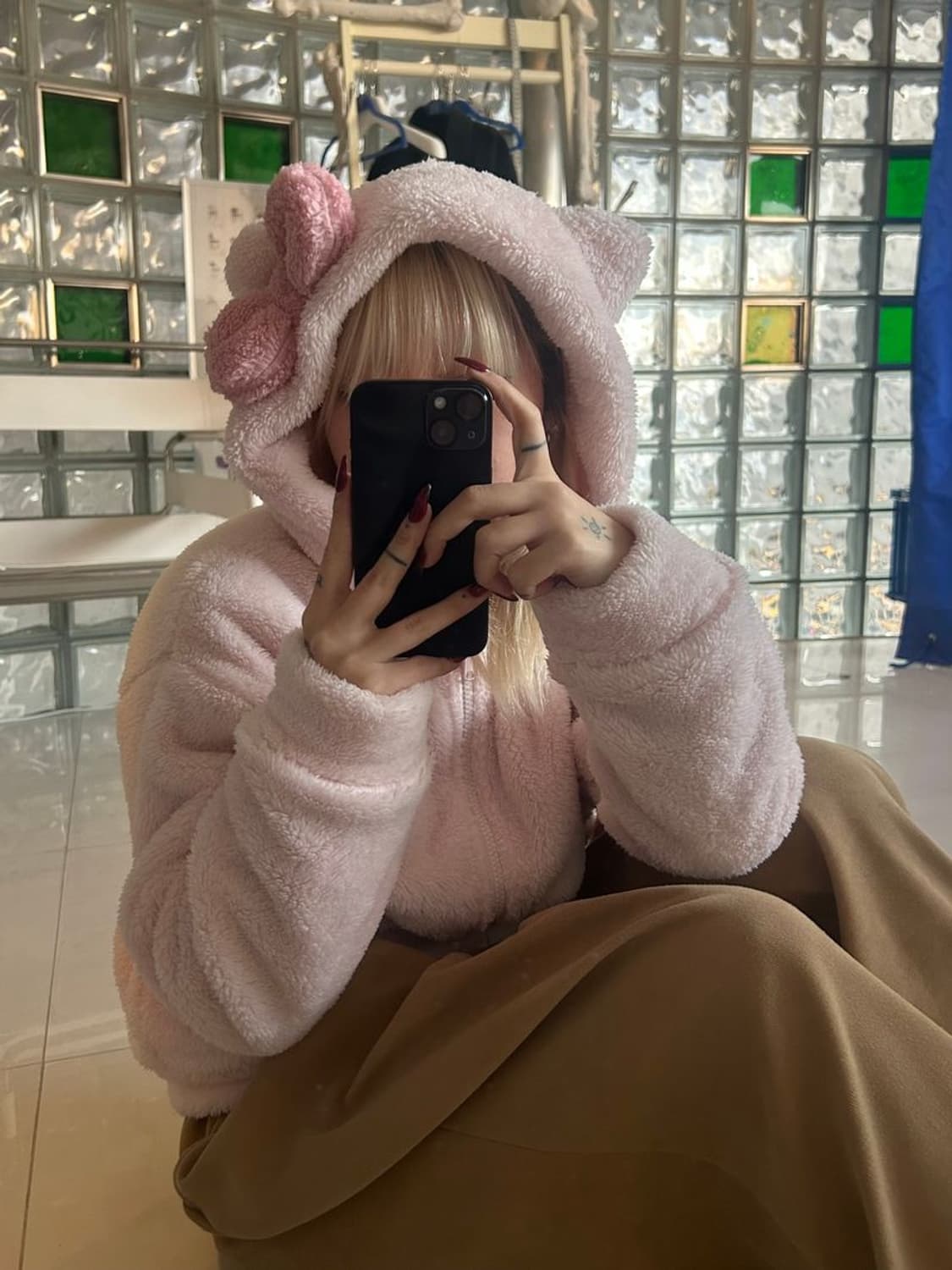 FULL ZIP 마시멜로 풀집업 파카 상품이미지3