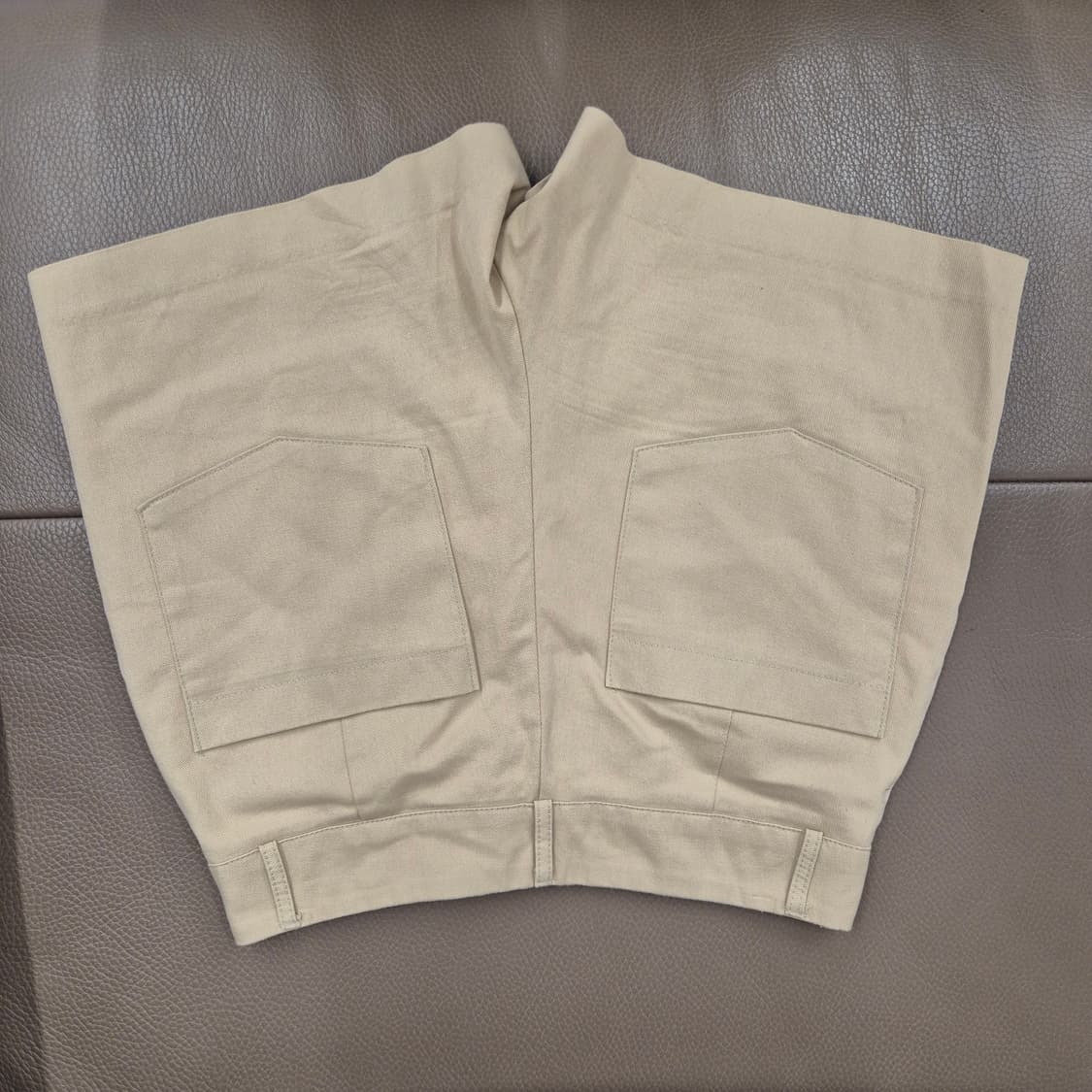 베이지색 반바지 숏팬츠 S 상품이미지2