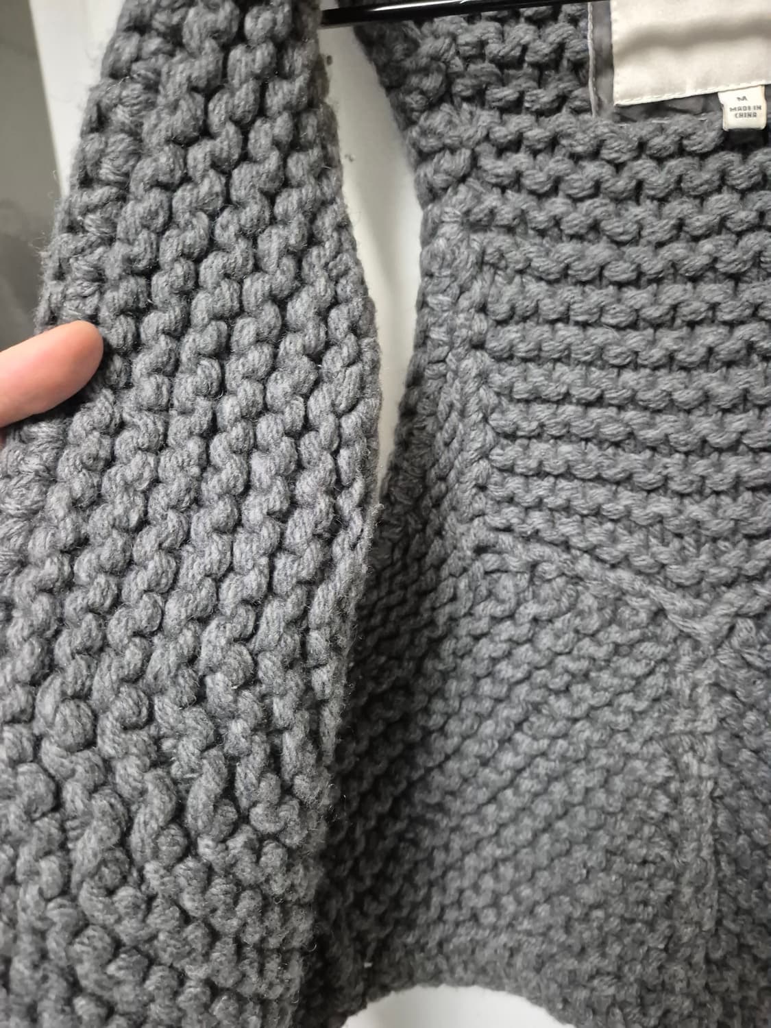 아베크롬비 울 캐시미어 니트 베스트 조끼 상품이미지5