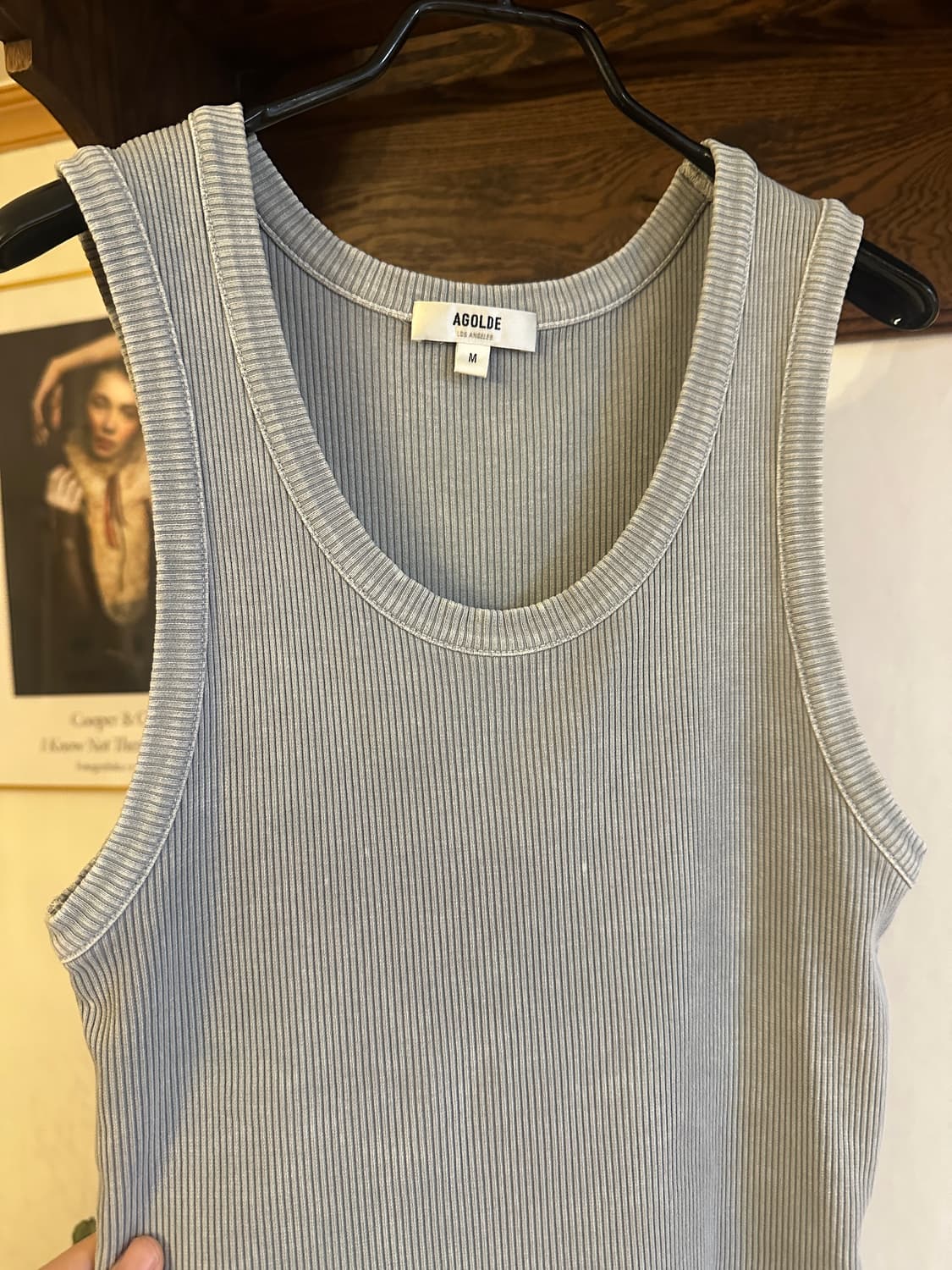 AGOLDE 에이골디  Poppy Tank 골지 나시 (M) 상품이미지5