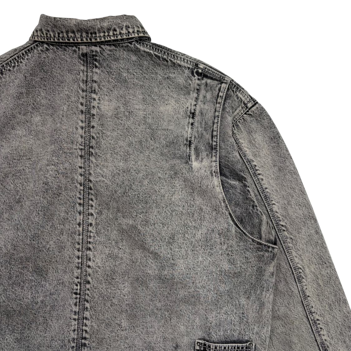 메종미네드 아이스 워싱 데님 자켓 L 상품이미지5