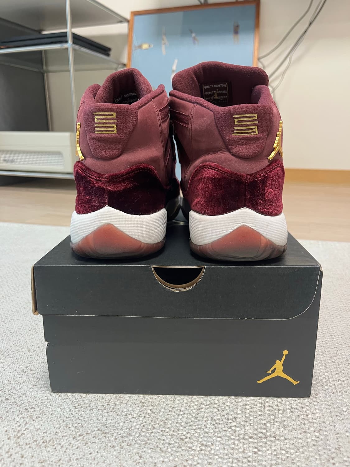 조던 11 레트로 RL GG 헤어리스 마룬 250 상품이미지4