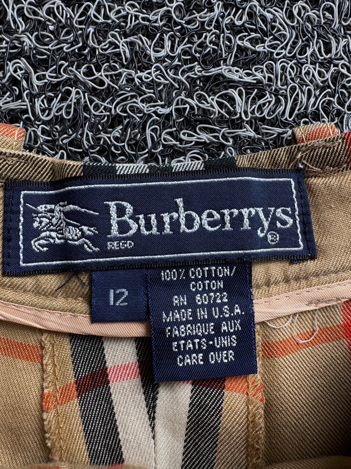 버버리 노바체크 버뮤다 비스코스 하프 팬츠 3099 상품이미지3