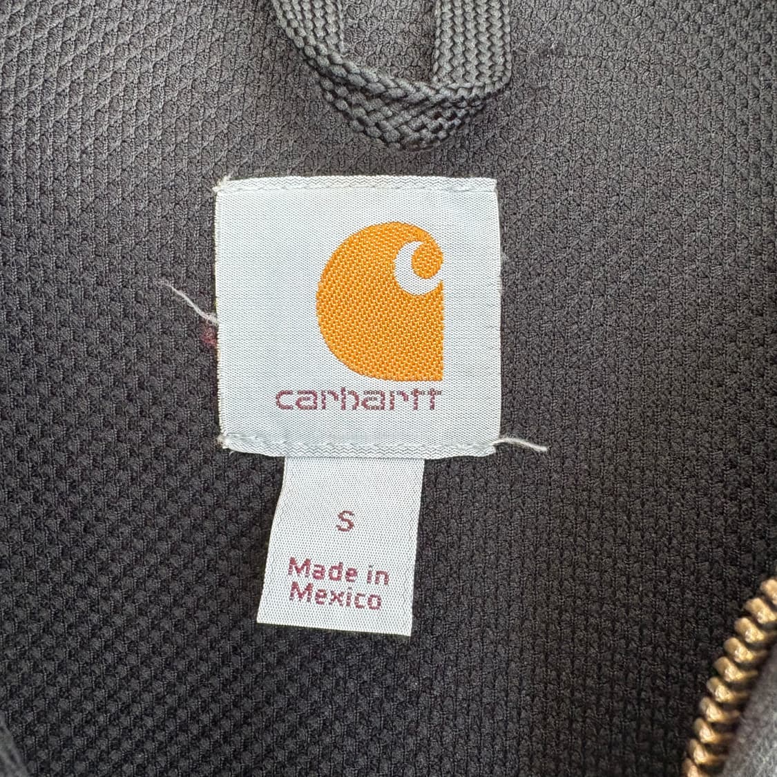 칼하트 블랙 후드집업 루키CK8470  상품이미지4