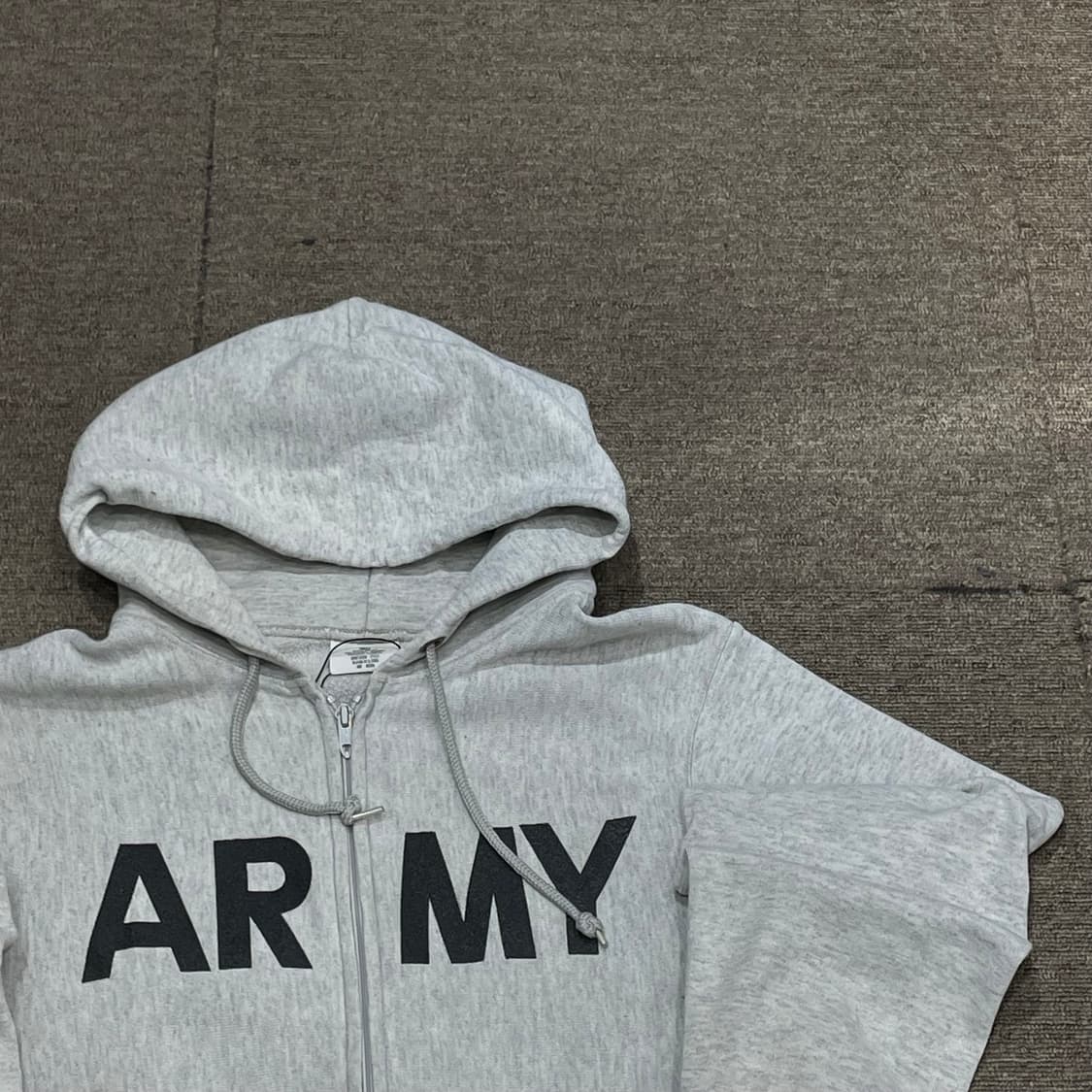 (S) 90s 밀리터리 미군 pfu 후드 집업 상품이미지4