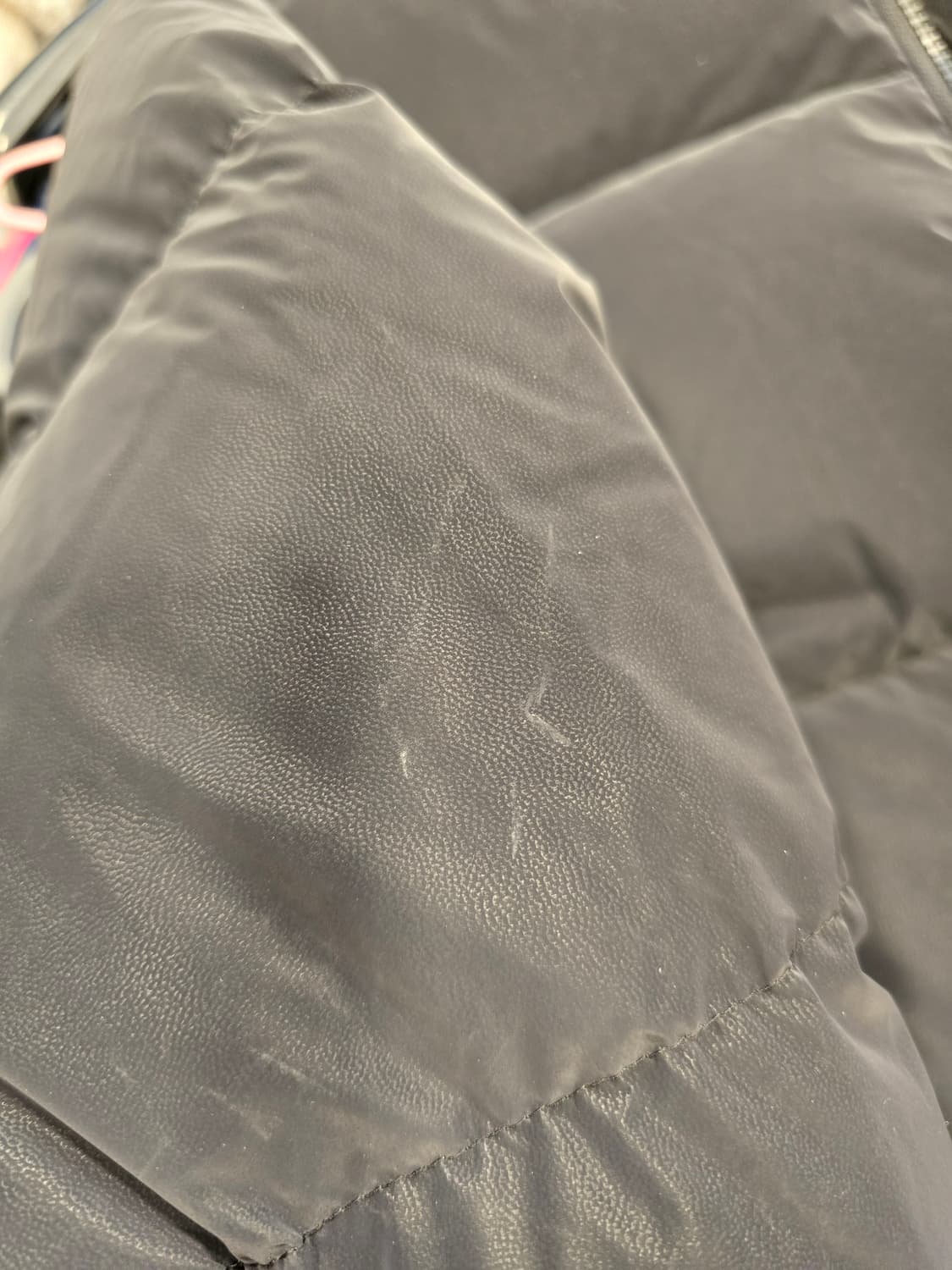 플랙 PLAC 블랙 크롭 다운패딩 점퍼 M 상품이미지10