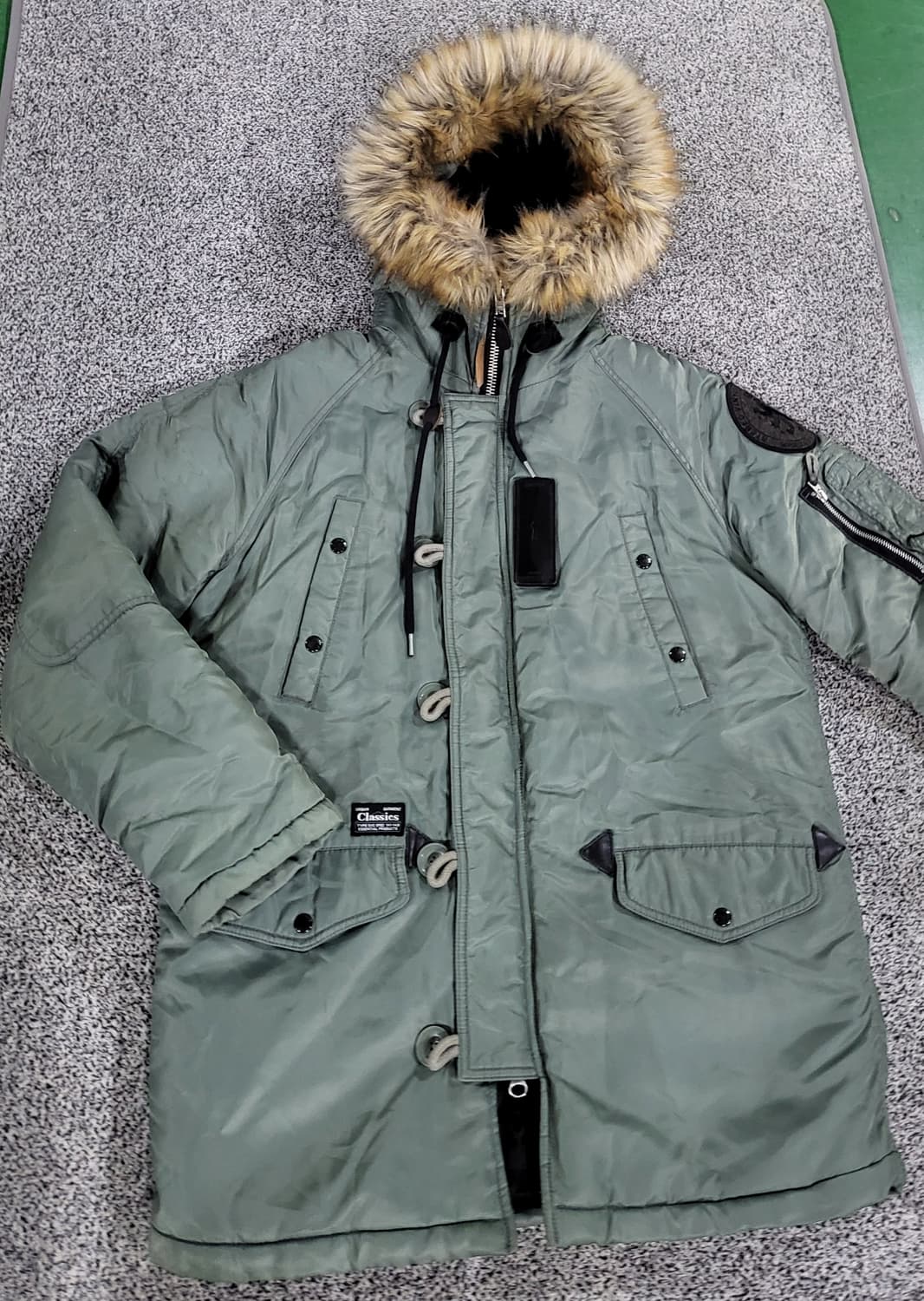 스테레오 헤비가멘츠 패딩 상품이미지2