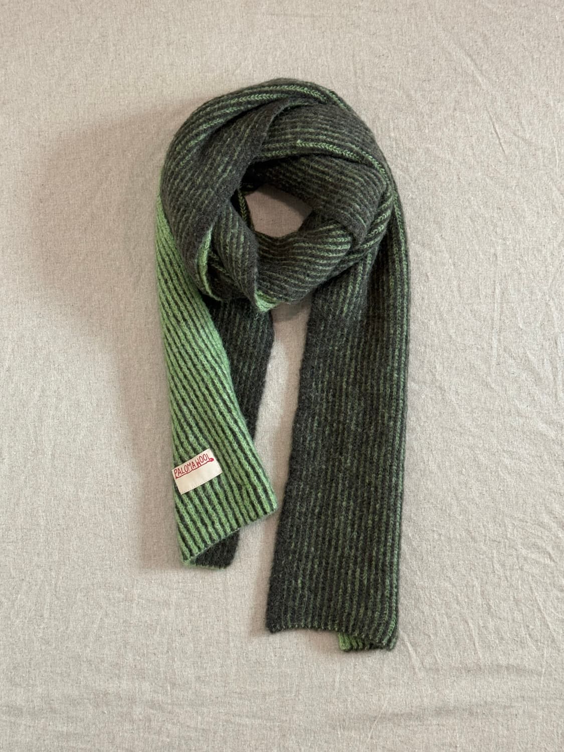 팔로마 울 그린 머플러 상품이미지1