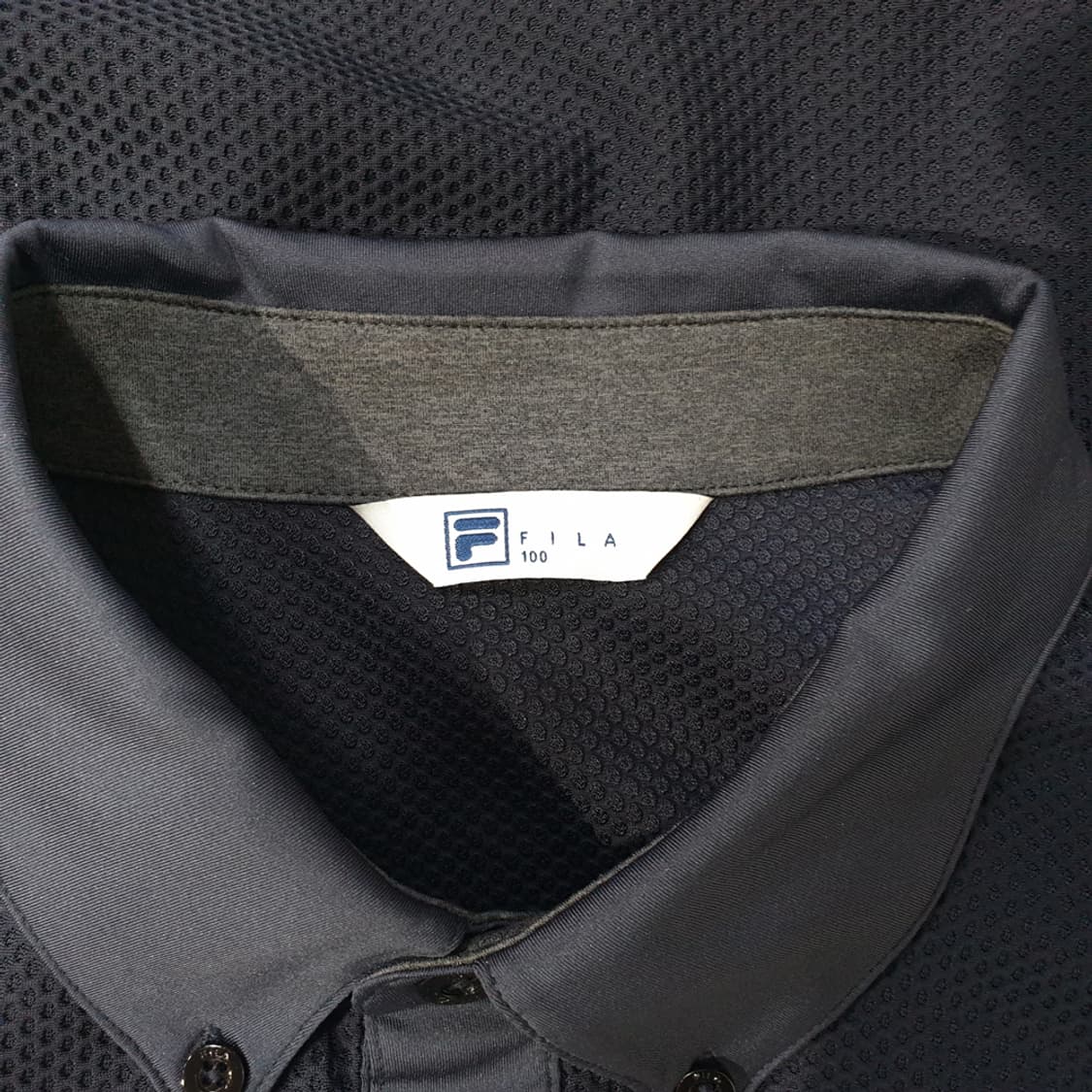 휠라골프 남성 반팔 카라티셔츠 100 상품이미지5