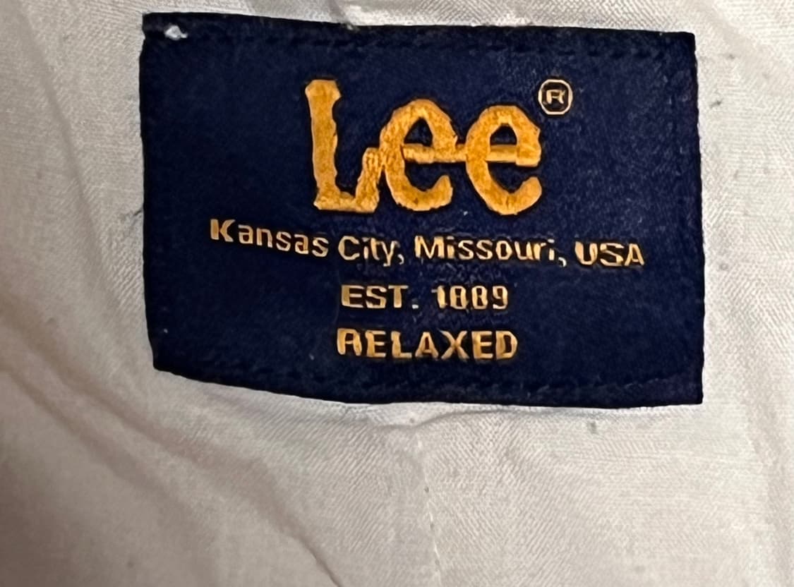 Lee 와이드 팬츠 L 아이보리 상품이미지6