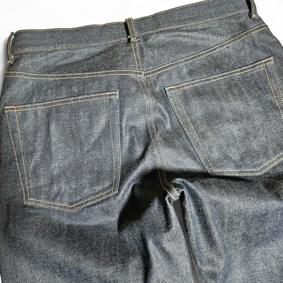 [33][유니클로 U] 르메르 셀비지 레귤러 피트 진 상품이미지5