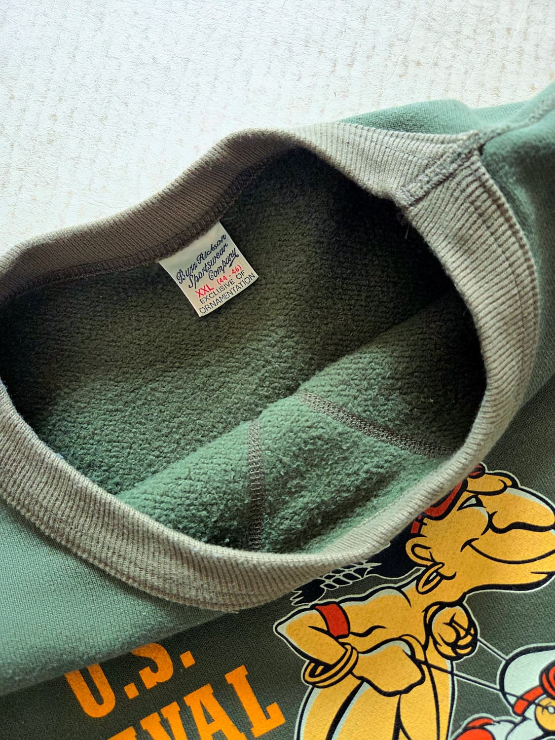 버즈릭슨 인디언 카툰 스웻셔츠 상품이미지7