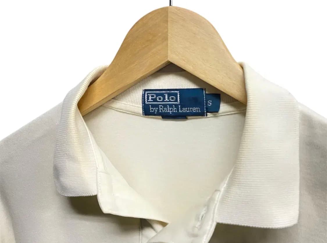 폴로 아이보리 소프트코튼 카라 반팔티 S-M 상품이미지5