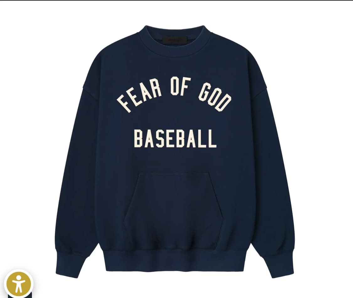 Fear of God ESSENTIALS x MLB 남성 스포츠핏 크루넥 상품이미지1