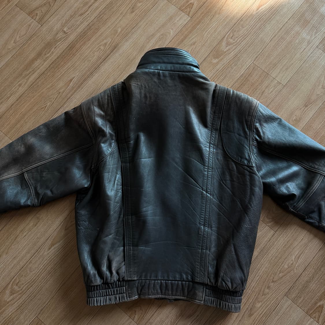 빈티지 레더 자켓 (L~XL) 상품이미지4