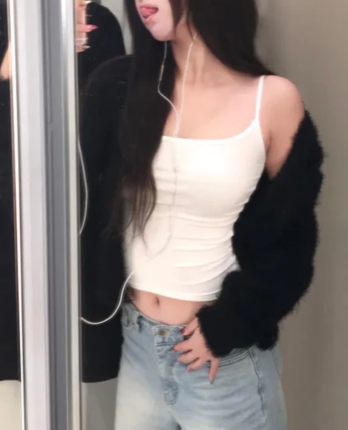 퍼 가디건 상품이미지2