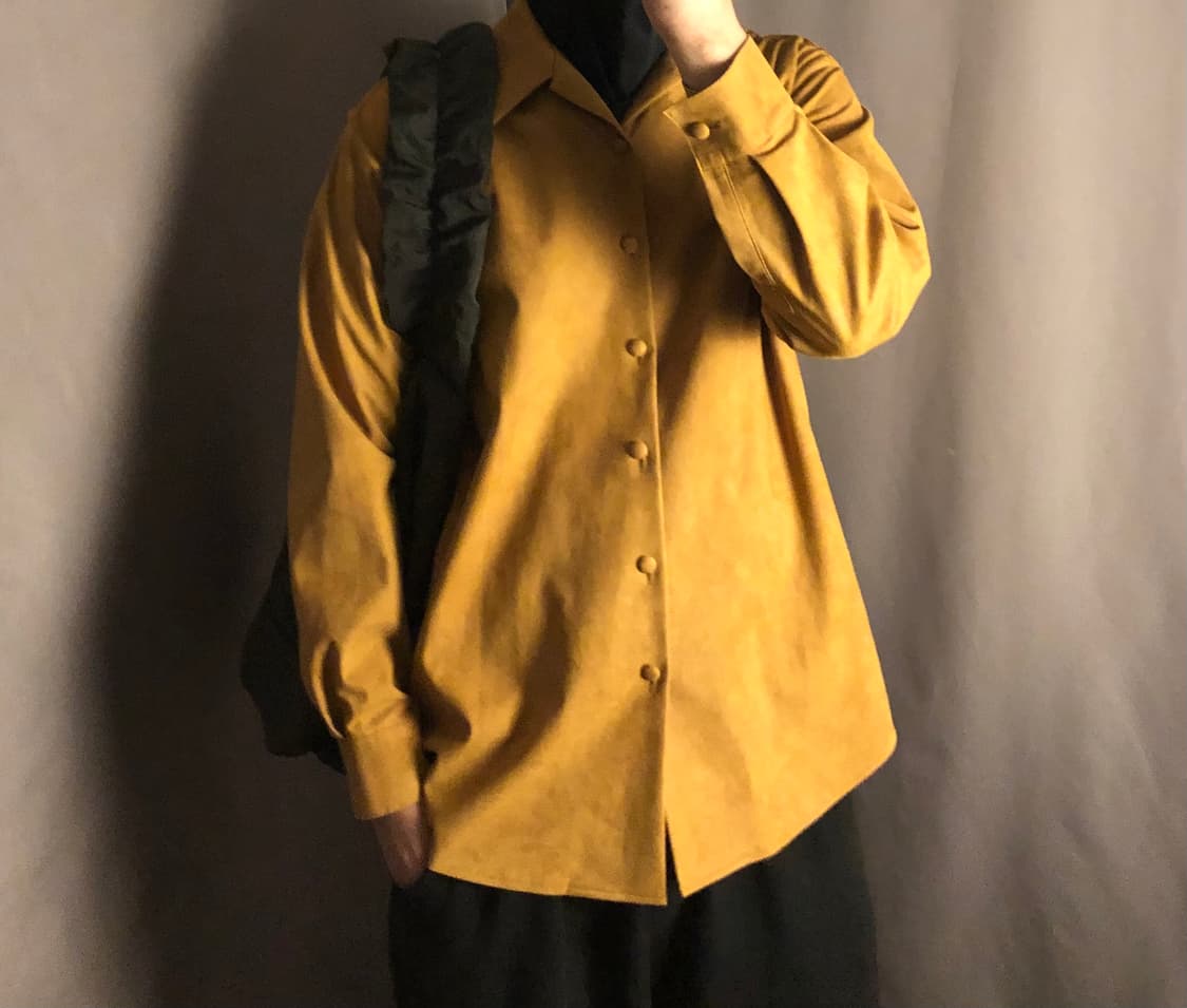 사스콰치 패브릭스 페이크레더 셔츠 상품이미지3