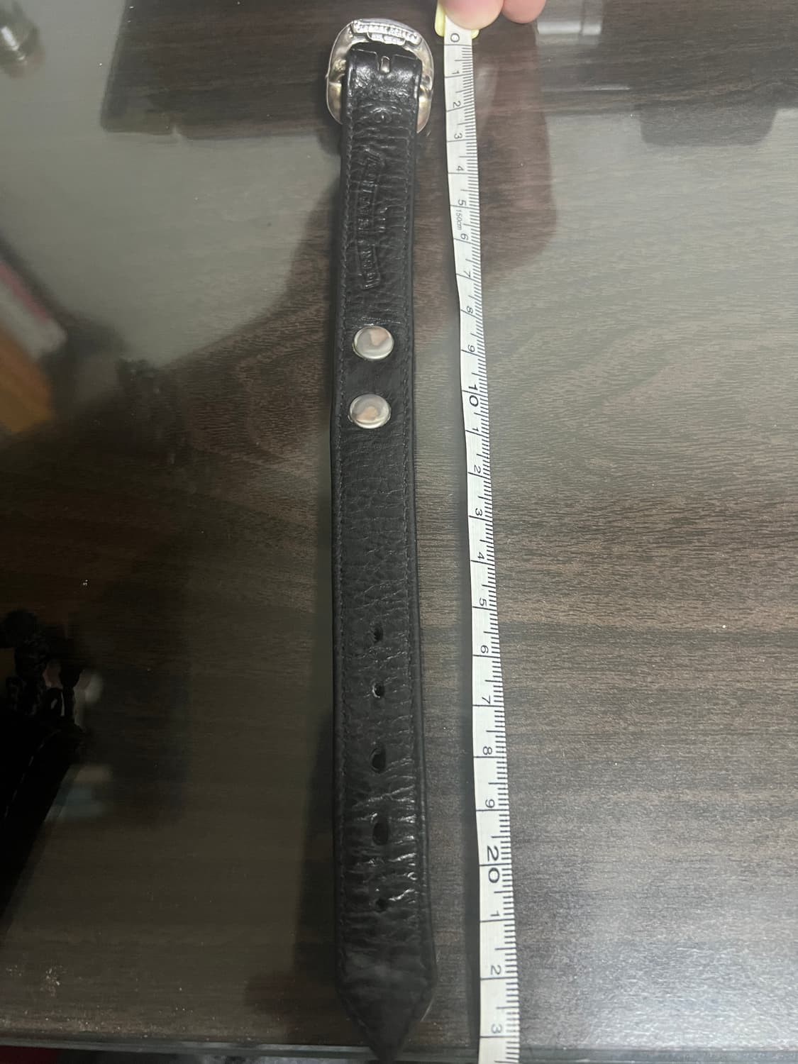 크롬하츠 타이니크로스 레더 팔찌 상품이미지8