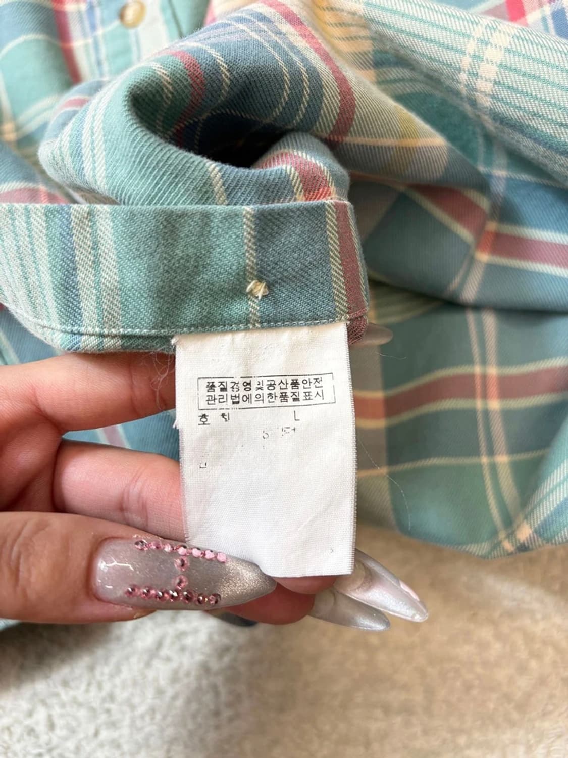 폴로 랄프로렌 00's 체크 남방 pn6168 상품이미지8