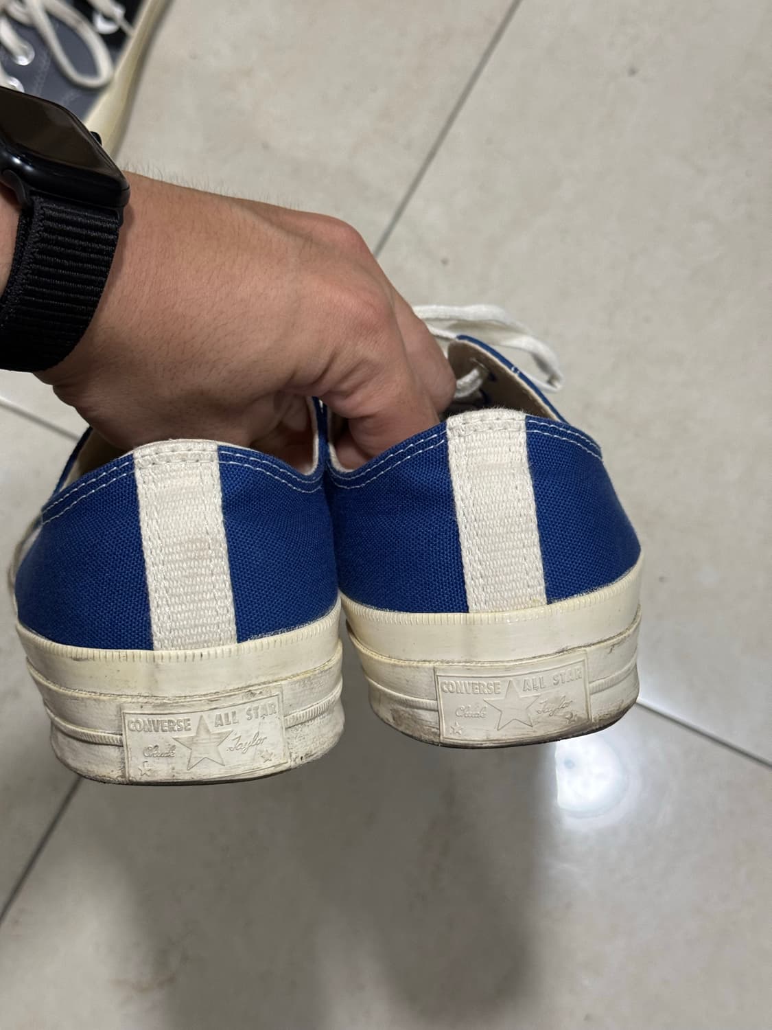 꼼데 컨버스 블루/그레이 300 상품이미지2