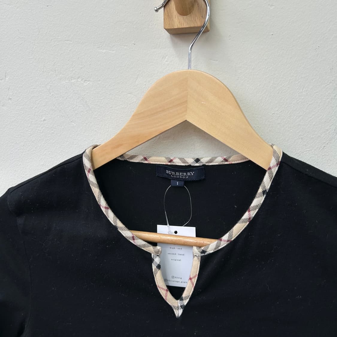 16184 - 버버리 7부 티셔츠 상품이미지3