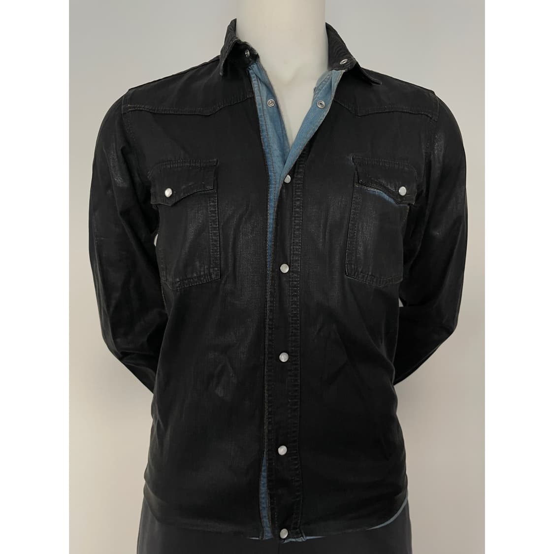 paint denim shirts 상품이미지1