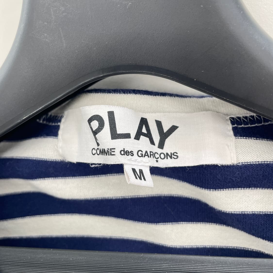 꼼데가르송 플레이 스트라이프 긴팔 티셔츠 55-66 상품이미지3