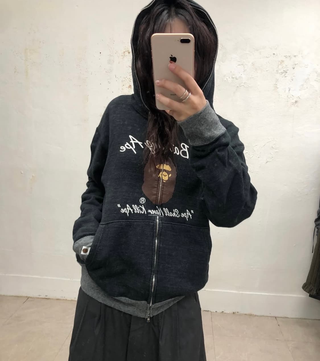 베이프 후드 집업 상품이미지4