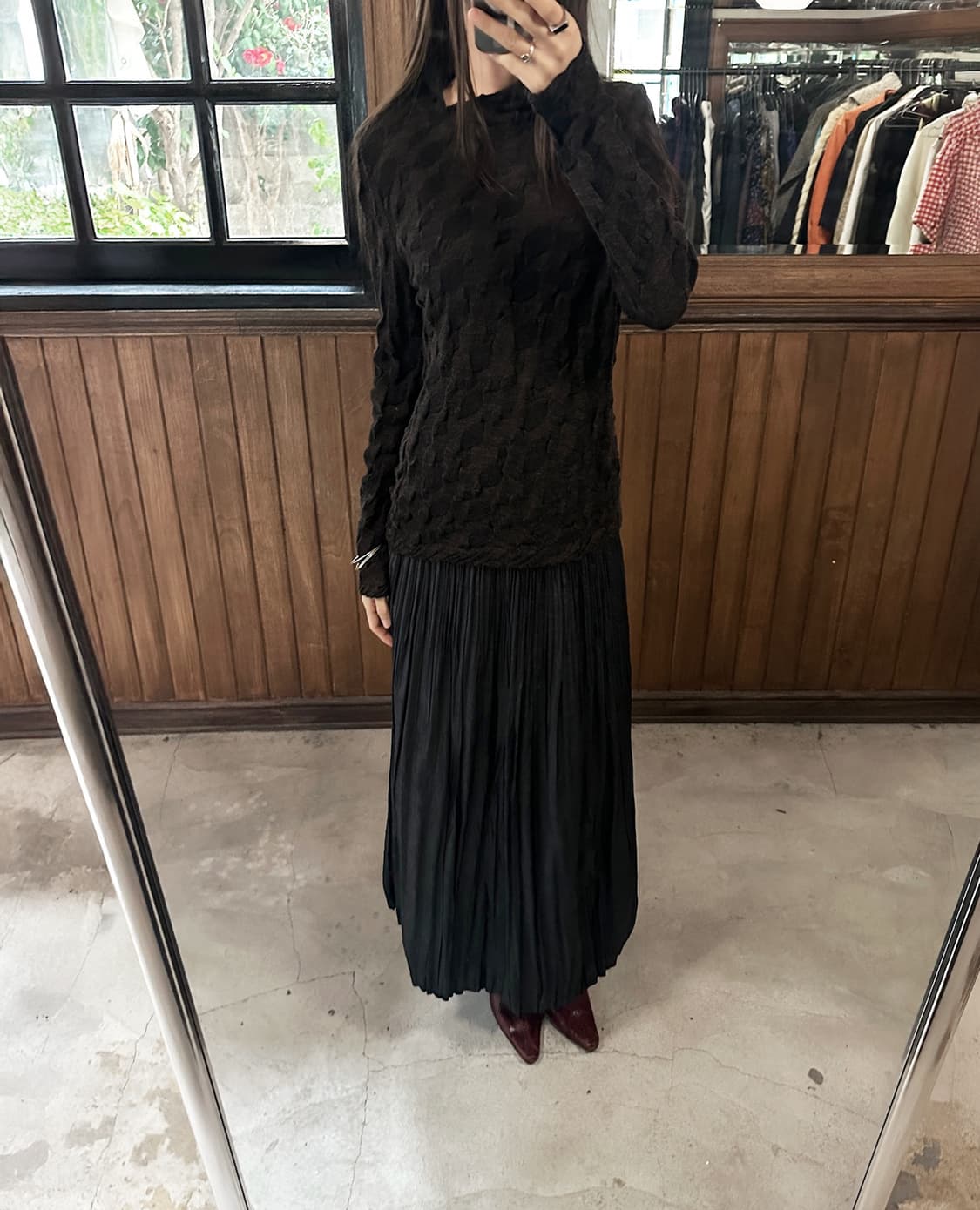 JPV textured turtleneck 상품이미지3