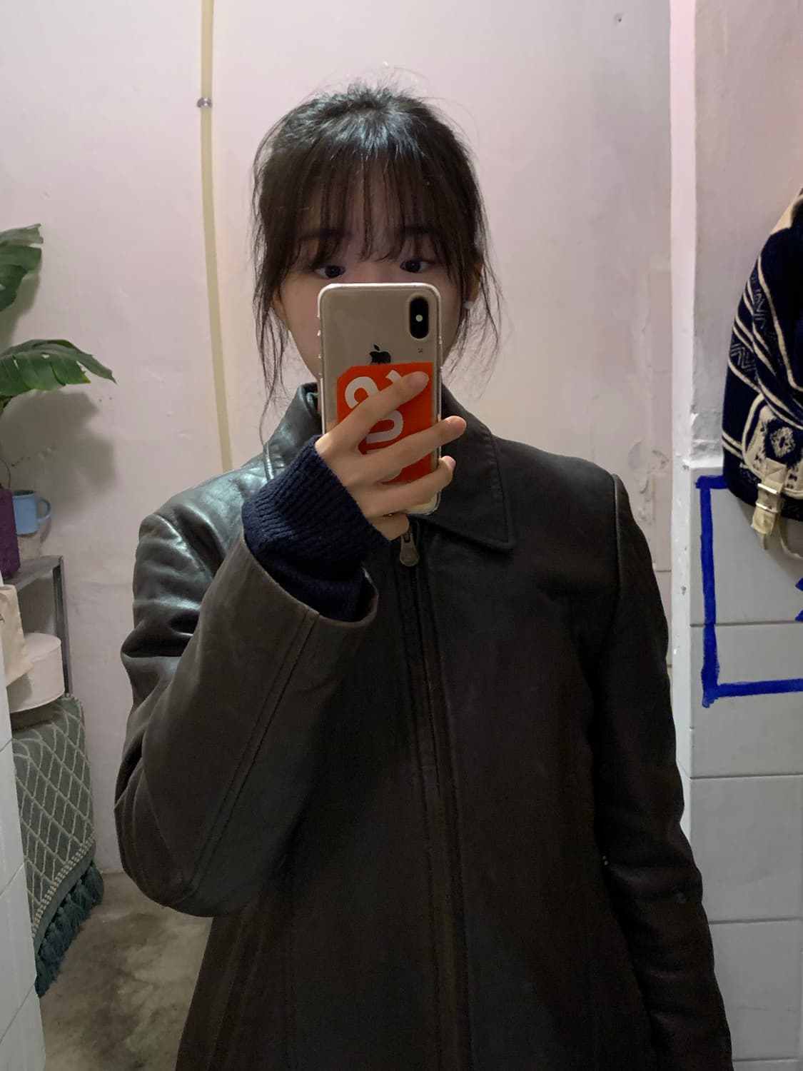 빈티지 가죽자켓 상품이미지3